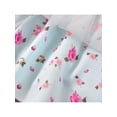 thumbnail image 6 of Qmyliery Girls Summer Dress, Sweet Sleeveless Floral Patchwork Ruffled Midi Dress, 6 of 9