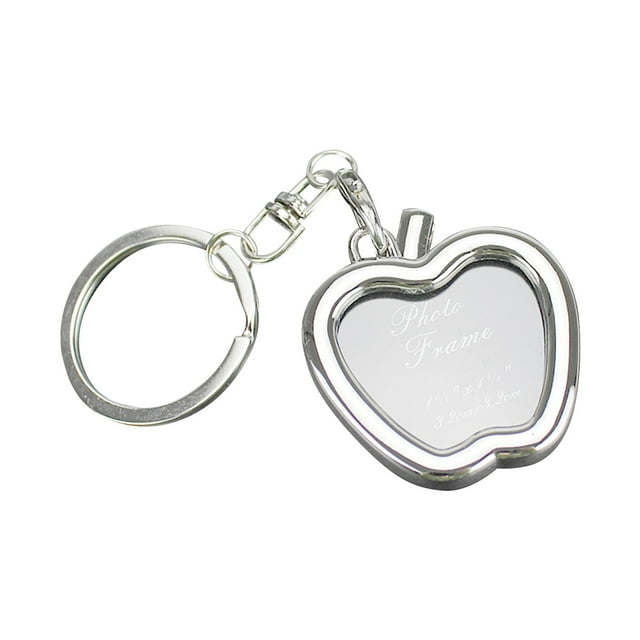 MKHSQHDG Today's Deals Creative Photo Frame Couple Keychain Personality Photo Keyring Love Keychain