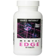 UPC 021078000129 product image for Source Naturals Mental Edge, Multivitamin for the Brain 60 Tablets | upcitemdb.com