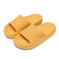 thumbnail image 2 of Cloud Slides for Kids, Toddler Shower Slippers Bathroom Pool Sandals Non-Slip Open Toe Pillow Slippers Super Soft Thick Sole Cozy Boys Girls Home House Cloud Cushion Slide for Indoor Outdoor Shoes, 2 of 7