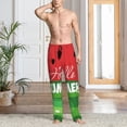thumbnail image 3 of Cauagu Watermelon Hello Summer Mens Pajama Pants Sleep & Lounge Pants,PJ Bottoms with Pockets-Large, 3 of 7