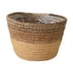 thumbnail image 1 of Cesta de plantador tejido Cesta de almacenamiento decorativo Cesta redonda Caneta de plantas de planta Contenedor de planta para el césped del porche S, 1 of 8