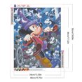thumbnail image 2 of Pintura de diamante 5D DIY, taladro redondo completo, Kit de Mickey Mouse, decoración del hogar, 40x50cm, 2 of 9