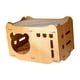 thumbnail image 5 of Casa de cartón para gatos, garra de molienda, cama de salón para gatos, almohadilla para rascar, rascador duradero para gatos, protección de cama, 1 Scratch 1 Cojín, 5 of 9
