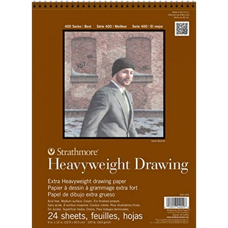 14x17 100 Sheets 400 Series Heavyweight Drawing Pad, Medium Surface, 14