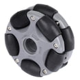 thumbnail image 2 of Pieza del vehículo del del de Omni para la automatización robótica de bricolaje, ruedas de goma del coche RC 58 mm, 360 degree Yotijar  Ruedas Omni de 58 mm, 2 of 9