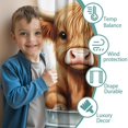 thumbnail image 3 of Blackout Kids Curtains,Highland Cow and Sunflower Childrens Insulated Curtains Set Of 2,Bedroom Essentials,Toddler Room Decor 42x84in(106x213cm), 3 of 4