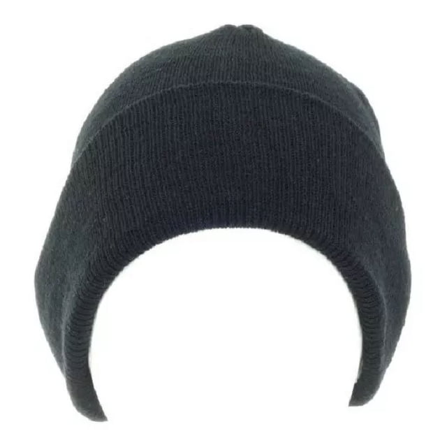 Pack Gorro Skate Unitalla Y Guantes Textil Negros Para Frio