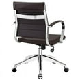 thumbnail image 3 of UrbanPro Modern Mid Back Office Chair in Brown, 3 of 4