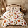 thumbnail image 2 of Erosebridal Autumn Leaves Quilt Full 3-Piece,Fall Foliage Full Bedspread Sets,Multi,1 Coverlet and 2 Pillowcases, 2 of 7
