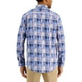 thumbnail image 2 of Club Room Mens Cotton Plaid Button-Down Shirt, 2 of 2
