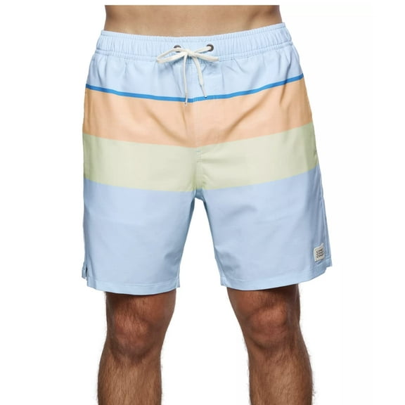 Mens Smash Up Volley Swim, Pale Blue, M