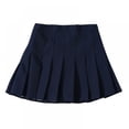 thumbnail image 3 of Uccdo 2-12Y Girls Pleated Mini Skirts with Lining Shorts School Uniform Skirt Tennis Skirts Skater Skorts, 3 of 3