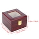 thumbnail image 3 of Caja De Reloj Caja De Reloj Con 2 Rejillas Almacenamiento De Joyería Vintage Estuche De Viaje Organizador Para Hombres Y Mujeres Soporte Para Caja De Presentación De Reloj De, 3 of 7