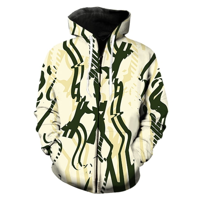 Traje de carreras para hombre, sudadera con cremallera, sudaderas divertidas de hip hop, camisetas de manga larga con estampado 3D, ropa de calle unisex, estilo Harajuku, informal, de primavera
