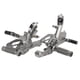 thumbnail image 3 of Reposapiés traseros ajustables de carreras, color gris, para BMW S1000RR M1000RR 2019-2024, 3 of 16