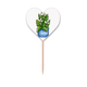 thumbnail image 1 of Etiqueta del corazón de la bandera del palillo de dientes, 1 of 3