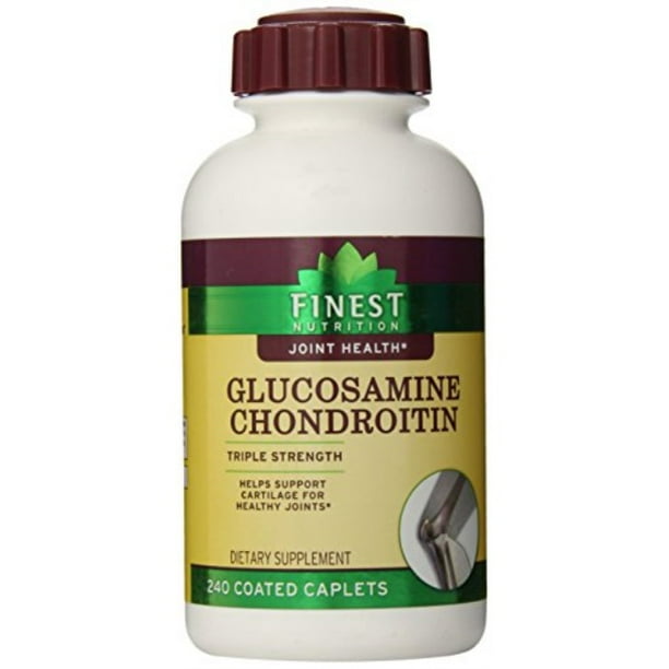 Glucosamine Chondroitin Triple Strength 240 Caplets