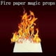 thumbnail image 1 of Flash Flame Magic Fire Paper - 5 Or 10 Pieces For European Market, 1 of 4