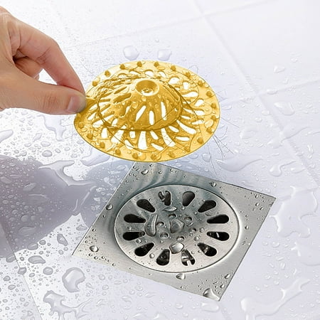 

Hueook Shower Drain Hair Catcher Anti-Clogging Silicone Filter For Kitchen Sink Bathroom Hair Dr Ain Plug Mechanic Tool Set