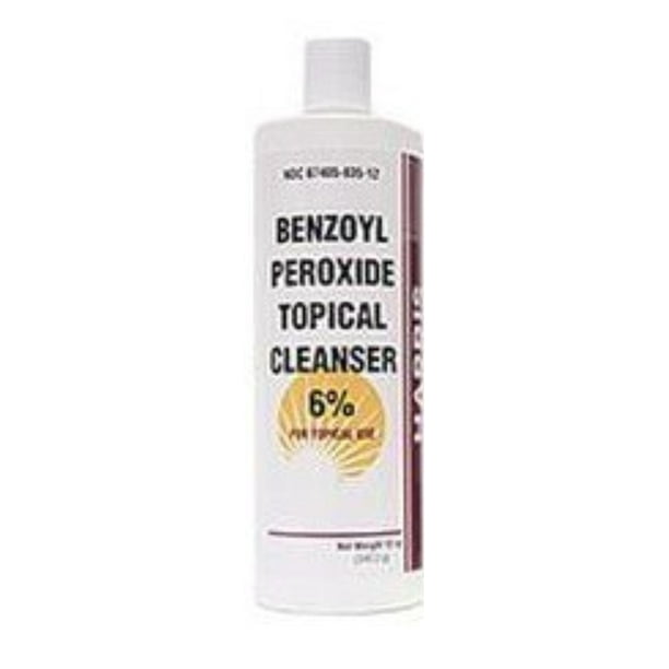 Benzoyl Peroxide 6 Topical Cleanser, 12 Oz.