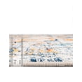 thumbnail image 5 of Unique Loom Madeline Vintage Collection Area Rug - Jackson (7' 10" x 10' Oval Teal/Ivory), 5 of 7