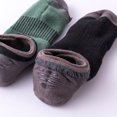 thumbnail image 3 of Men's thin color matching socks mesh shallow mouth invisible socks silicone non-slip socks cotton cotton yarn deodorant boat Socks, 3 of 5
