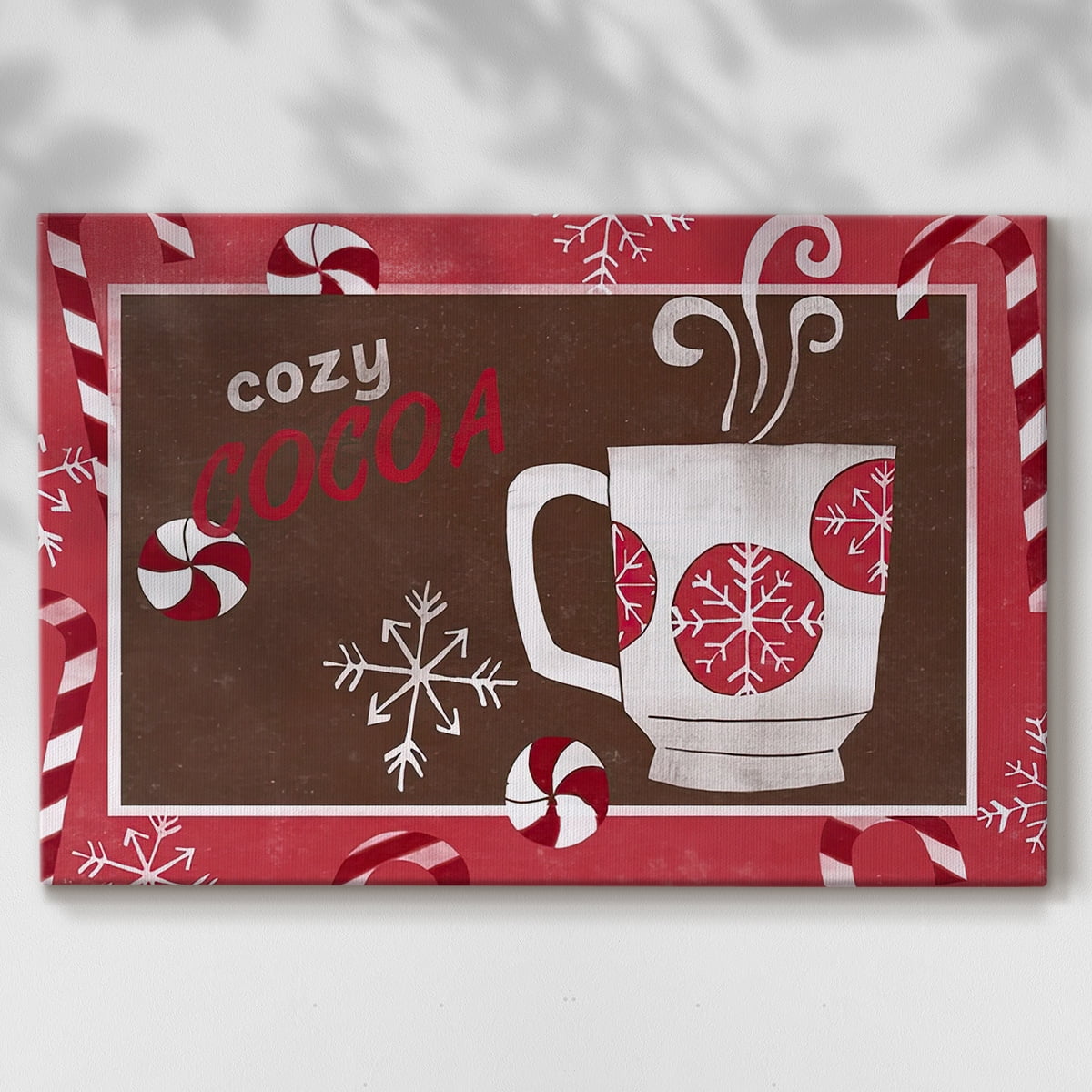 Cozy Cocoa Christmas Collection A- Gallery Wrapped Canvas