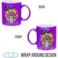 thumbnail image 2 of Silver Buffalo Disney Lilo and Stitch Halloween Midnight Scares Electroplate Chrome Ceramic Mug, 20 Ounces, 2 of 6