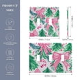 thumbnail image 3 of Dailycode Light Switch Plate Covers 3 Gang Wall Plate Plastics Outlet Covers for Kitchen Home Office Decor Tree and Pink Bow, 3 of 8