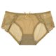 thumbnail image 1 of Gibobby Bikini elástico algodón Calzoncillos de malla de cintura para mujer Bragas de ropa interior de de algodón de color sólido(Amarillo，Talla única), 1 of 5
