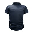 thumbnail image 1 of LSLJS Mode Décontractée pour Hommes Fermeture Éclair Col Montant Shorts Col Rond Chandail Tops, Chemises pour Hommes Vêtements d'Été, 1 of 3