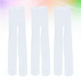 thumbnail image 4 of Myenne 3 Pair Adult Ballet Tights Socks Dance Socks Feet Fixed Dance Tights for Women Girls (Size L, White), 4 of 10
