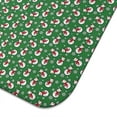thumbnail image 5 of Green Christmas Snowman Pattern Dish Drying Mat for Kitchen 1 Pack, Ultra Absorbent Microfiber Dishes Drainer Mats,16x18in(41x46cm), 5 of 6