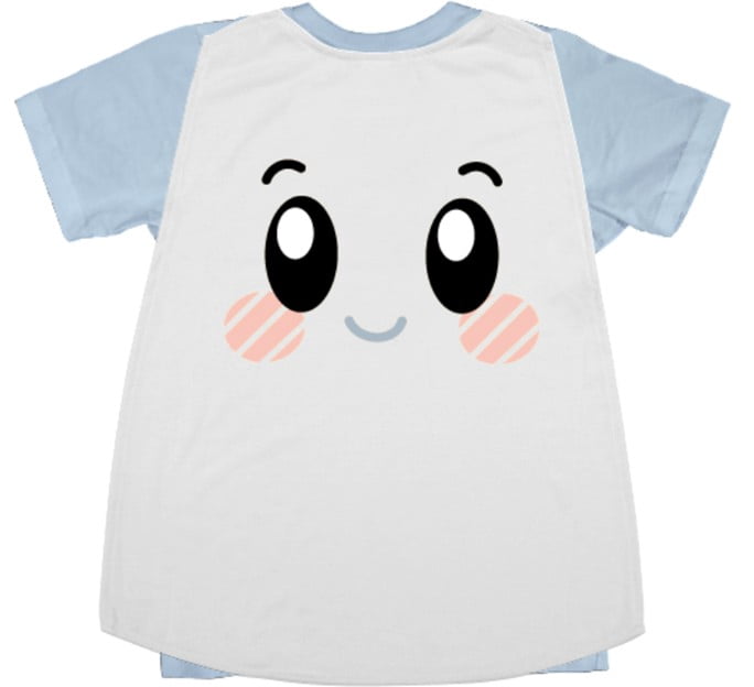 Lanky Box Boys Costume Cape Short Sleeve T-Shirt, Sizes XS-2XL