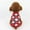 Red21618, variant on Iliya Pet Dog Warm Dog Couple Suit Vest Diamond Check Pet Clothes