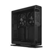 حافظة كمبيوتر صغيرة الحجم من Fractal Design Ridge باللون الأسود Mini-ITX مع رافعة PCIe 4.0