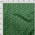 thumbnail image 2 of oneOone Cotton Poplin Twill Jewel Green Fabric Merry Christmas Diy Clothing Quilting Fabric Print Fabric By Yard 56 Inch Wide, 2 of 4