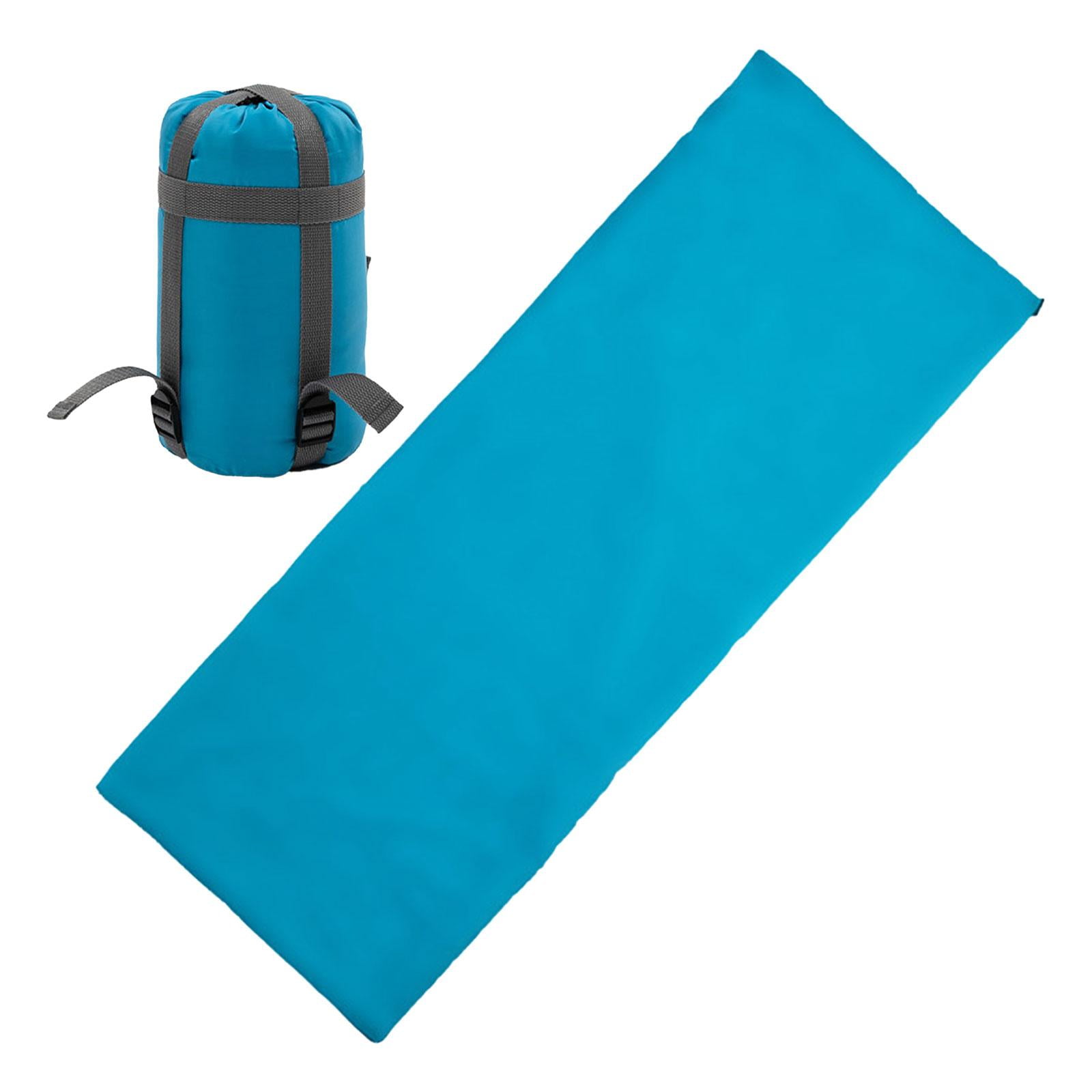 Wswqop Envelope Sleeping Bag for Men Women 3 Season Ultralight Camping Sleeping Bag for Blue