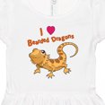 thumbnail image 4 of Inktastic I Love Bearded Dragons Girls Toddler Dress, 4 of 5