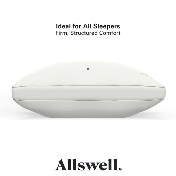 Allswell Down Alternative Bed Pillows, Standard/Queen - Firm, All Positions