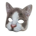 thumbnail image 4 of Cat Mask Animal Half Face Mask Fancy Dress Animal Tabby Mask Animal Cat Head Mask Halloween Novelty Costume Party Accessory, 4 of 5