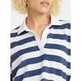 thumbnail image 4 of No Boundaries Rugby Polo Top, Women's, 4 of 5