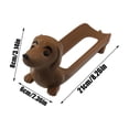 thumbnail image 2 of Dachshund Hot Dog Holder – Fun & Cute Wiener Dog Snack Tray for Hot Dogs, Candy, Sandwiches, Parties – Unique Kitchen Counter Décor & Novelty Gift for Dachshund Lovers, Home & Event Serving (Brown), 2 of 6