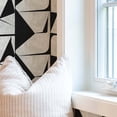 thumbnail image 5 of (2 pack) Roommates Studio Black Caden Peel and Stick Wallpaper 30.75 Sq. ft, 1 Count, 5 of 11