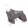 thumbnail image 4 of Dog Helios 'Hurricanine' Waterproof And Reflective Full Body Dog Coat Jacket W/ Heat Reflective Technology, Grey - X-Large, 4 of 5