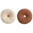 thumbnail image 7 of Mdesiwst Round Decorative Throw Pillows European Style Light Luxury Solid Colour Wheel-shaped Round Handmade Chair Window Office Cushions Sofa Cushion Futon, 7 of 7