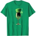thumbnail image 5 of Ichuanyi Women's St Patricks Day Round Neck Short Sleeve Shirt Women Green Print Graphic Tees St Patty's Lucky T-Shirt Green Irish Tops, 5 of 6