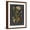 Brown Frame, variant on Art.com Custom Midnight Botanical I (R) Art Print by Vision Studio, Black Frame Wall Art, 32" x 40"