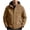 Coffee, variant on Mens Big and Tall Jackets Zip Up Waterproof Windbreaker Hooded Rain Jackets Casual Lightweight Hiking Travel Rain Coat with Pockets